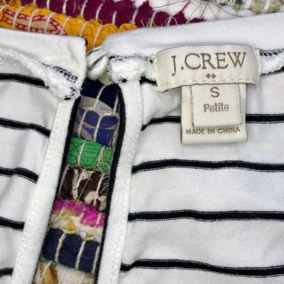 J. Crew Factory ~ Striped romper - Picture 6 of 8